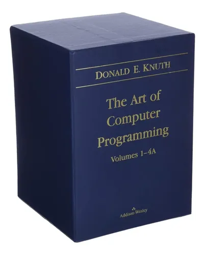 The Art of Computer Programming 4冊セット Box Livros - The Art Of Computer Programming, Volumes 1-4a Boxed