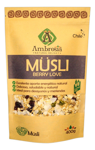 Müsli Berry Love Muesli Sin Gluten