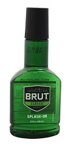 Brut Splash-on Olor Clásico Para Los Hombres, 3.5 Mbx4z