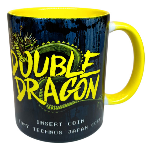 Taza Double Dragon Arcade Geek Videojuego