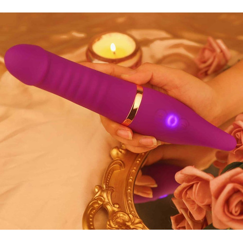 Vibrador de doble extremo para estimular el clítoris y el punto G - USB