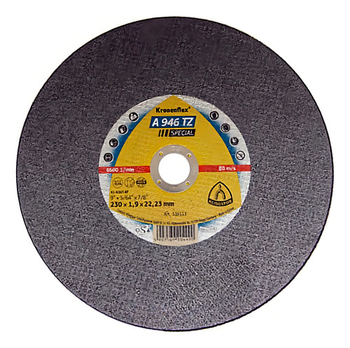 25 Disco Corte Inox 7 Pol 1.6mm A 946tz Kronenflex Klingspor