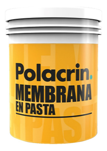 Impermeabilizante Membrana En Pasta Polacrin 4 L Serrentino