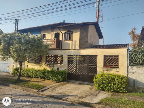 Sobrado Com 3 Dorms, Cibratel I, Itanhaém - R$ 320 Mil, Cod: 1405 - V1405