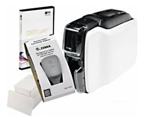 Kit Impresora De Tarjetas Zebra Zc32-000cq00la00 Pvc Ribbon