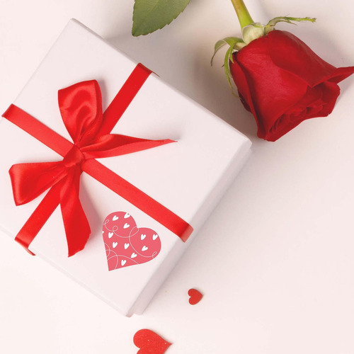 4 X 500 X Pegatinas Del Día De San Valentín, Pegatinas De