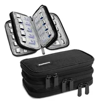 Comprar Funda Organizador Usb Para 30 Memorias Con Etiquetas