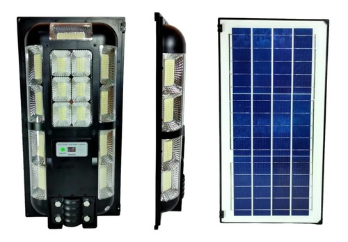 Lampara Solar Led Recargable Exterior, Suburbana 200w