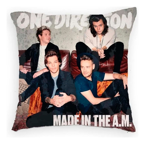 Cojin One Direction Made In A.m. Harry Louis Nial Zyan 40x40