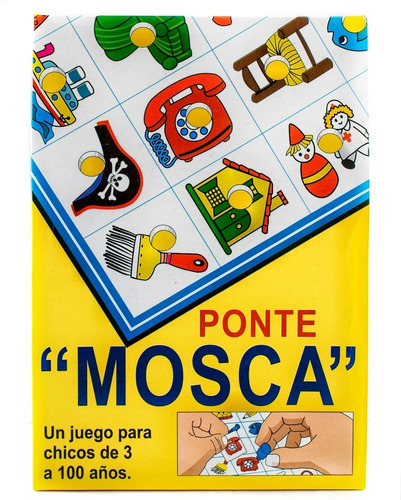 Juego De Mesa Ponte Mosca Ochentero