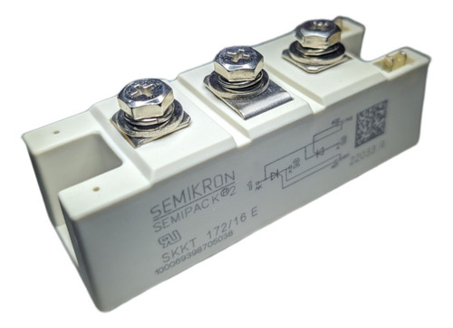 Semikron Modulo Tiristor Skkt 172 Skkt-172/16e 1600v