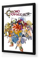 Comprar Cuadro Chrono Trigger Snes 51x36 Marco Madera Vidrio Poster