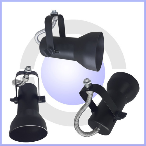 Kit 18 Spot Trilho Calha Perfilado Eletrocalha Led E27 Par20 Cor Preto Voltagem 110v/220v