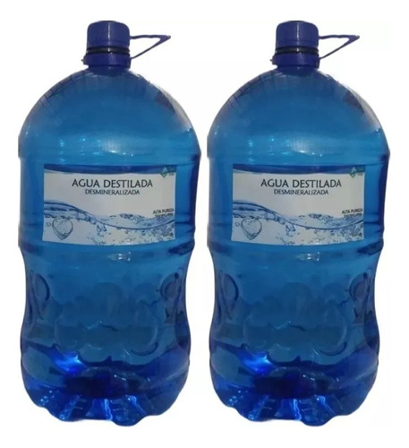 Agua Destilada Desmineralizada Para Consumo Y Medicinal