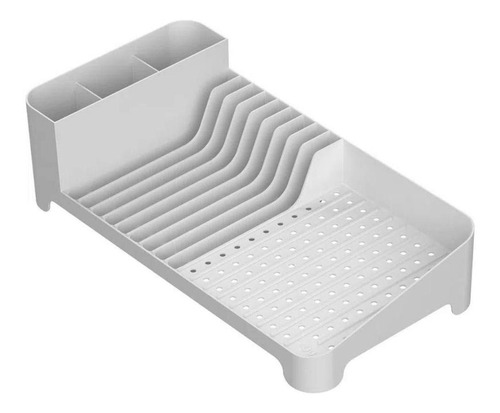 Escorredor De Pratos Louça Plástico Compacto Trium Ou- Cores