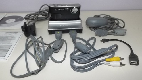 Camara Samsung Digimaxi6 6mp- Mp3 & Lcd 2.4-3x S/pila Y Base