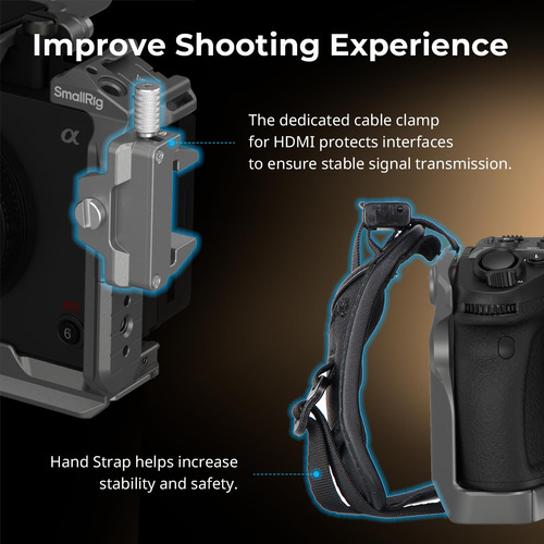 Kit De Gaiola De Câmera Smallrig Fx3/fx30 Hawklock Para Sony