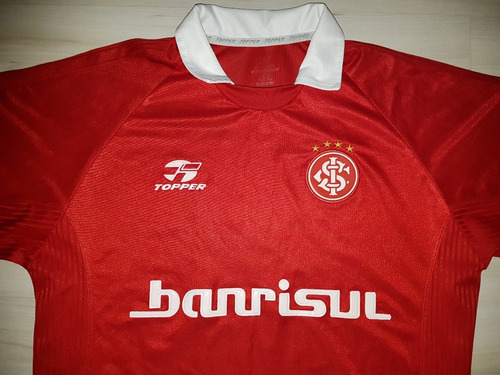Camisa De Jogo Do Internacional 2002 Topper #93 Banrisul (Usado)