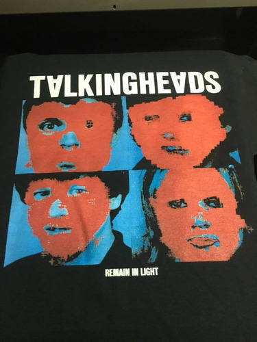 Imagen 1 de 2 de Talking Heads - Remain In Light - Rock - Polera- Cyco Record