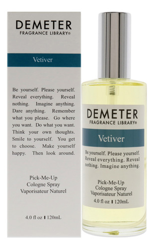 Perfume Demeter Vetiver Cologne Spray 120 Ml Para Mujer