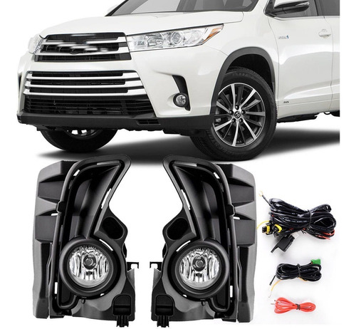 Faros  Antineblina Toyota Highlander 2017 2018 2019 A 20 Dia