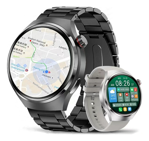 Reloj Inteligente Gps, Glucosa En Sangre, Voz, Bluetooth, Ll