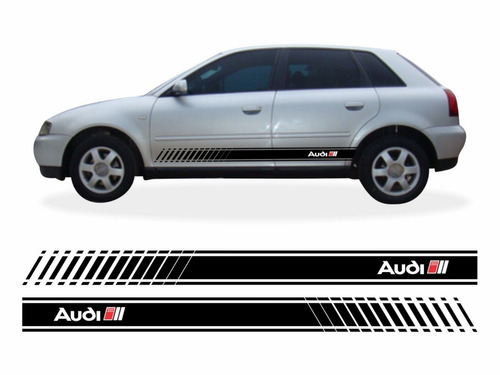 Adesivo Faixa Emblema Audi A3 Faixa Lateral Imp1