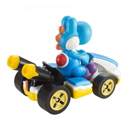 Hot Wheels - Yoshi Standard Kart azul claro - Mario Kart