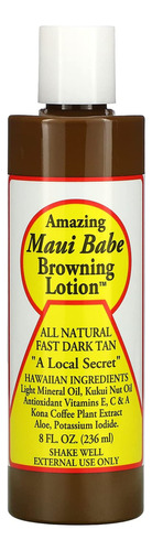 Browning Lotion - All Natural Fast Dark Tan 8 Fl.oz