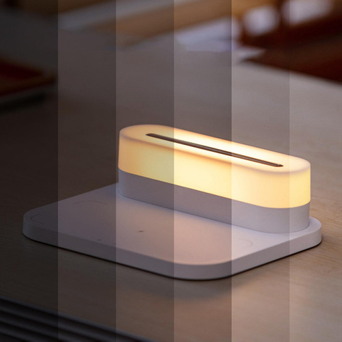 // Lámpara De Mesa Led Magnética 15w Cargador Inalámbrico