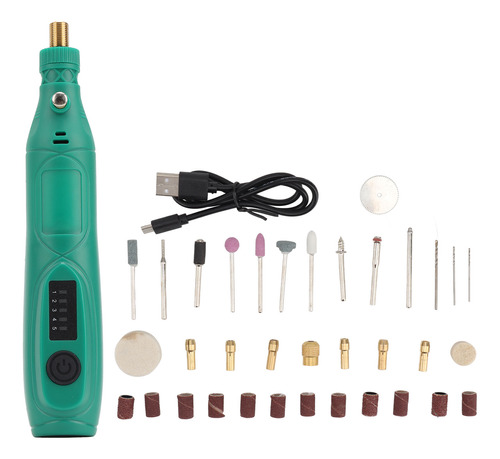 Kit De Herramientas Rotativas Inalámbricas De 3,7 V, Mini El