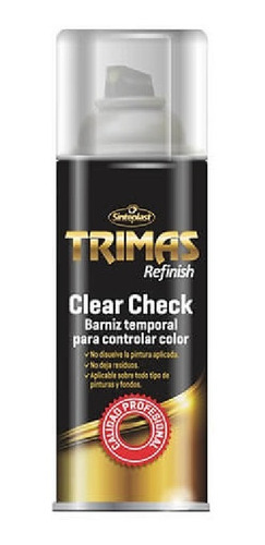 Aerosol Clear Check Barniz Temporal Trimas 400 Ml / Camino 1