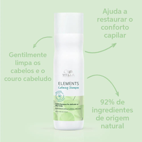 Wella Profissional Elements Shampoo Calming 250ml