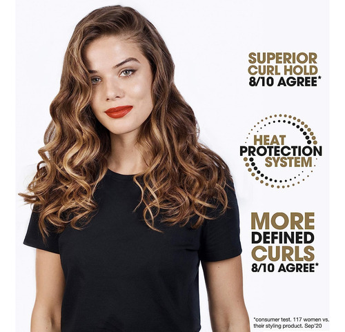 Ghd Curly Ever After - Protector Térmico Para El Cabello, Sp