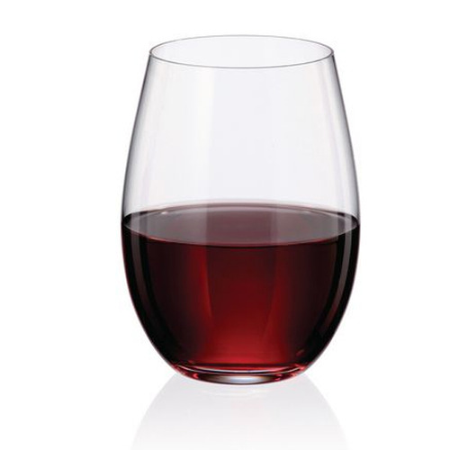 Imagen 2 de 3 de Vaso Copa Sin pie Cristal Bohemia Mergus x6