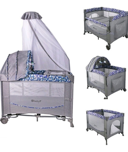 Cuna Corral Mecedora Ebaby Dacora 750 Funcion Colecho Bebes