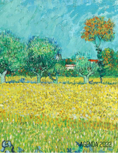 Libro: Vincent Van Gogh Planificador Semanal 2022: Campo De 
