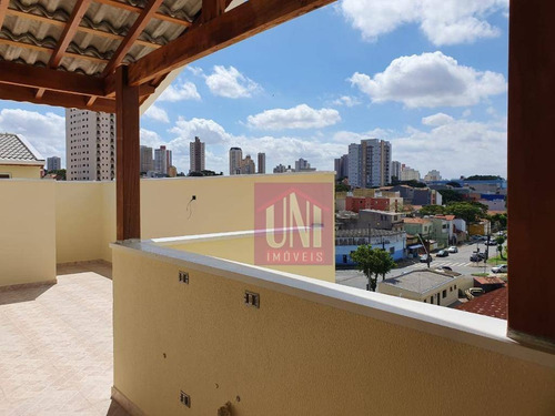 Imagem 11 de 12 de Cobertura Com 2 Dormitórios À Venda, 90 M² Por R$ 360.000,00 - Vila Pires - Santo André/sp - Co0944