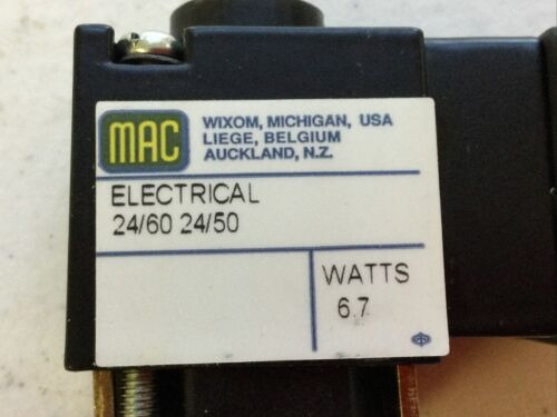 New Mac D1-22agc-1jm1 Solenoid Valve, Free Shipping Bbt