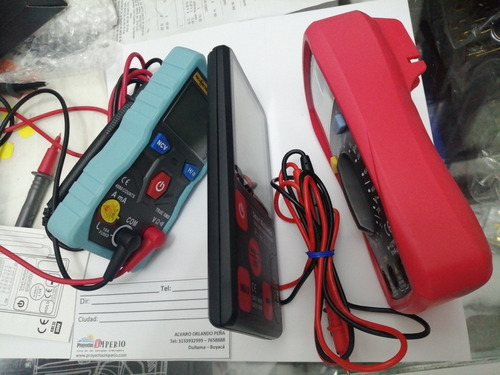 Imagen 9 de 10 de Microcontrolador Autorrango Multímetro Bolsillo Fácil Manejo