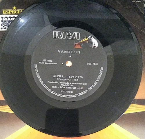 Compacto Vangelis Pulsar / Alpha (Usado)