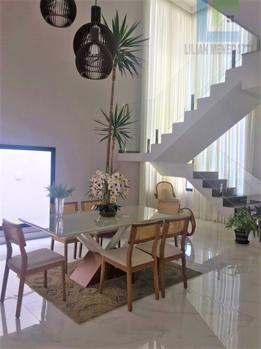 Imagem 2 de 23 de Linda Casa De Alto Padrão Em Condominio Fechado, Jundiaí. Excelente Localização!!! - Cc00051 - 69288343