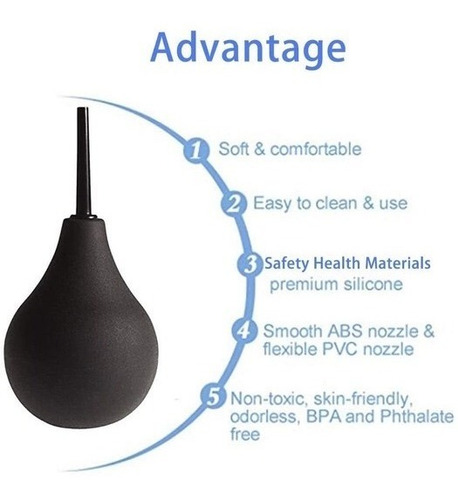 Imagen 2 de 4 de Enema Limpieza Femenina Interior Grande Capacidad 160ml