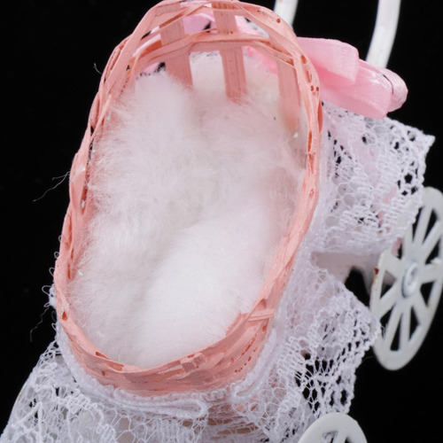 Modelo De Juguete En Miniatura Accesorios De Cochecito 1:12