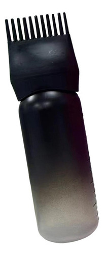 2 Botella Aplicadora Con Peine Para Raíces, Botella Negro