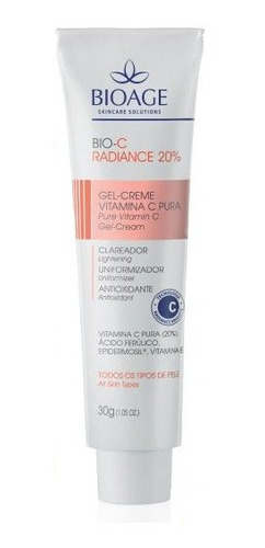 Bio C Radiance 20 Vitamina C Pura 30g Bioage