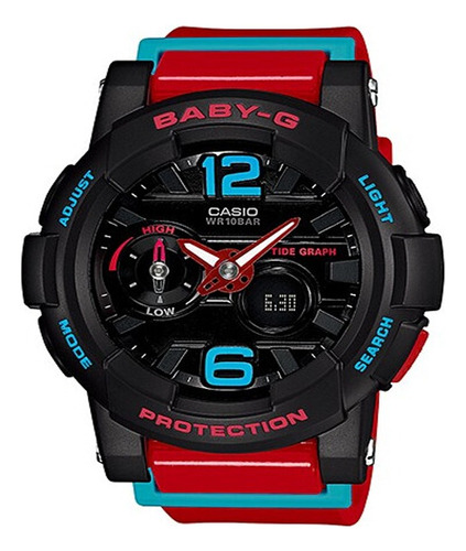 Reloj Casio Baby-g De Dama Bga-180-4b Con Garantía Original