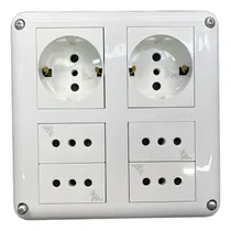 Comprar Caja Atenea 8 Modulos + 2 Schuko + 4 Modulares - Casa Korman