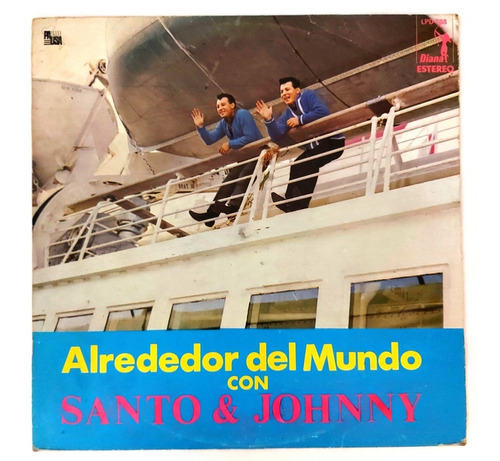 Santo & Johnny - Alrededor Del Mundo   Lp