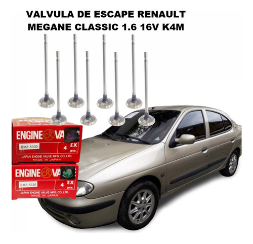 Valvula De Escape Renault Megane Classic 1.6 16v K4m
